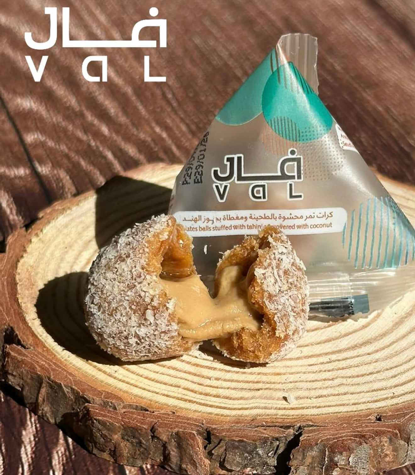 VAL – Coconut Tahini Date Balls
